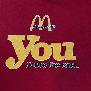 McDonald's 1975 YOU You're The One Champion Blue Bar 70's Original Slogan-RARE!!